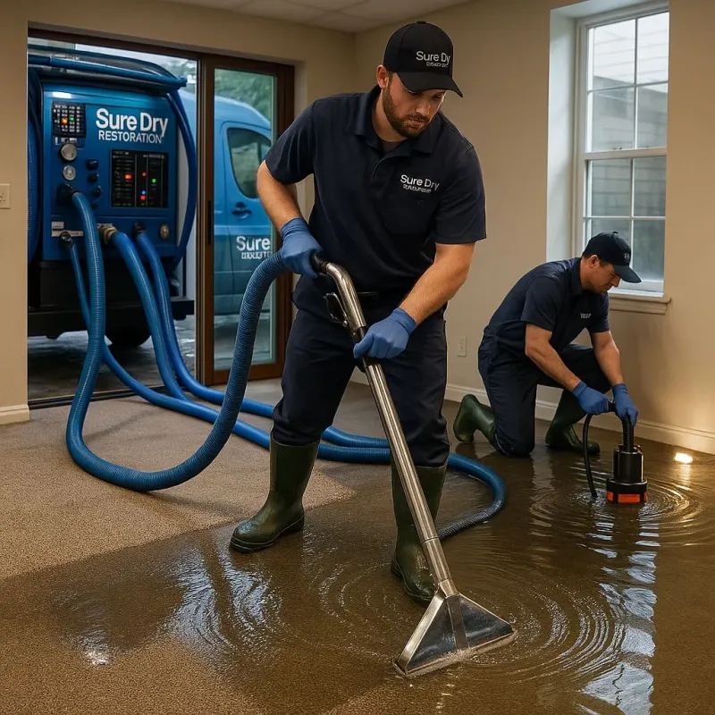 Water Extraction and Removal process in Kemah, TX